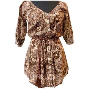 Guess 100% Cotton Tie-Up Button-Down